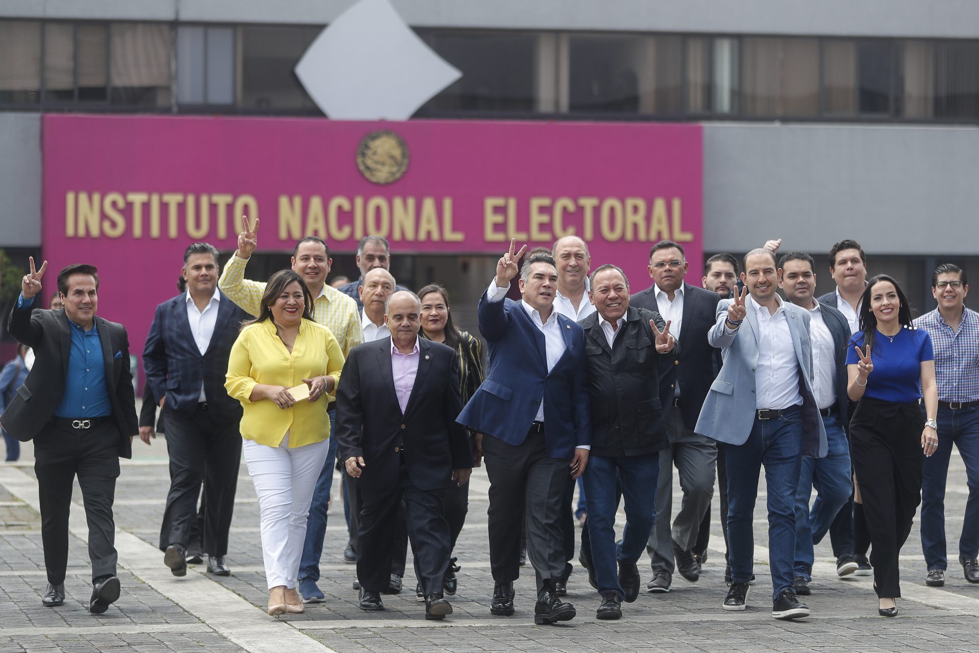 The Opposition Registers Its Alliance For The 2024 Elections AGENCY EFE   Mexico1 1 